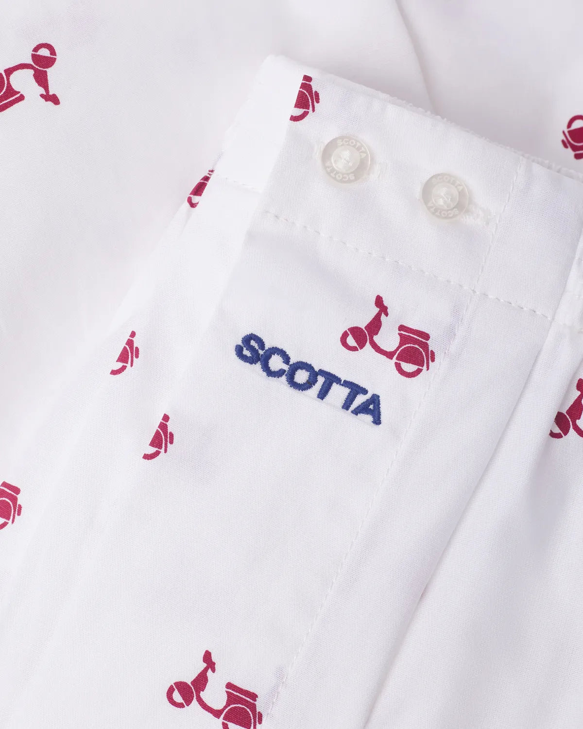 Calzoncillos logo orgánico burdeos | SCOTTA
