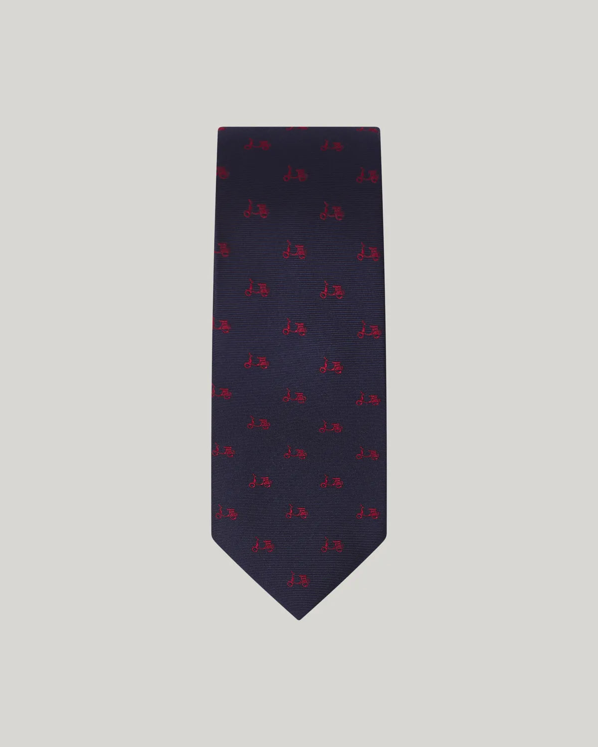 Corbata logo seda marino | SCOTTA