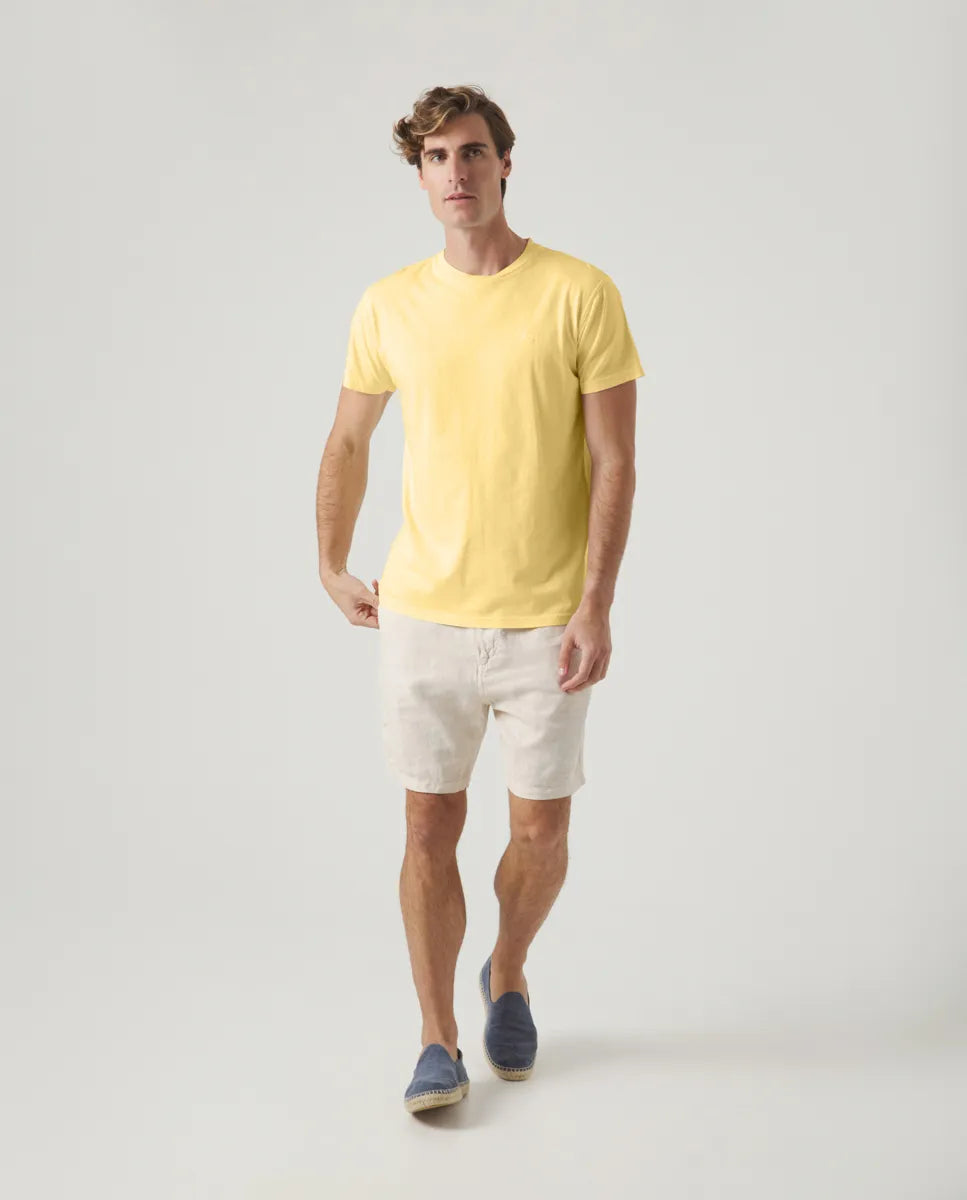 Camiseta classic organic amarillo | SCOTTA