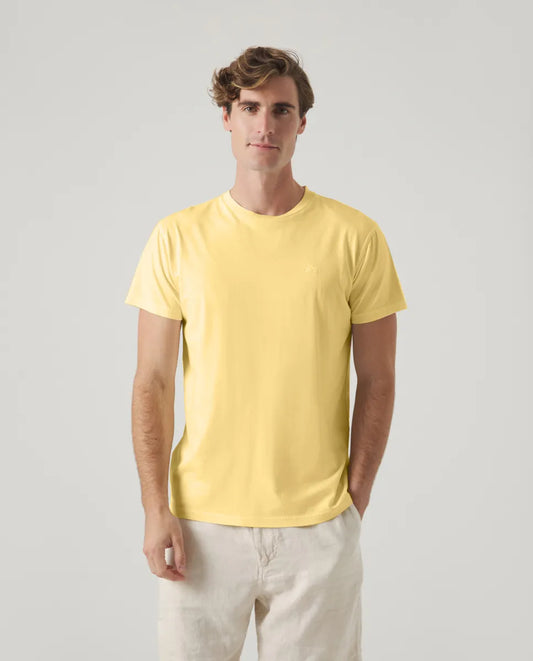 Camiseta classic organic amarillo | SCOTTA