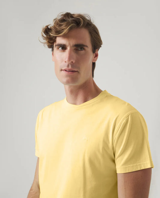 Camiseta classic organic amarillo | SCOTTA