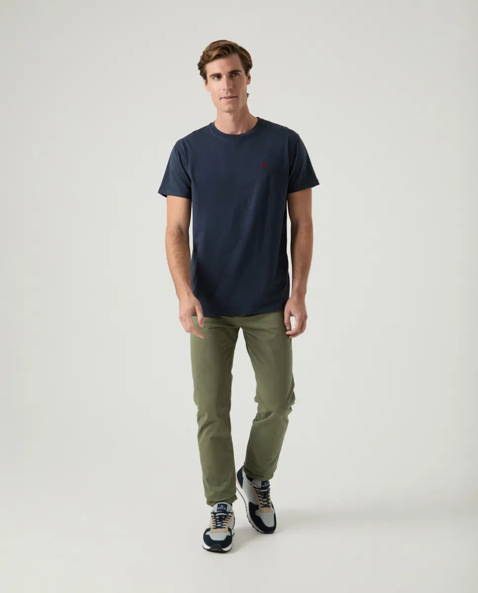 Camiseta Classic Organic Marino | SCOTTA