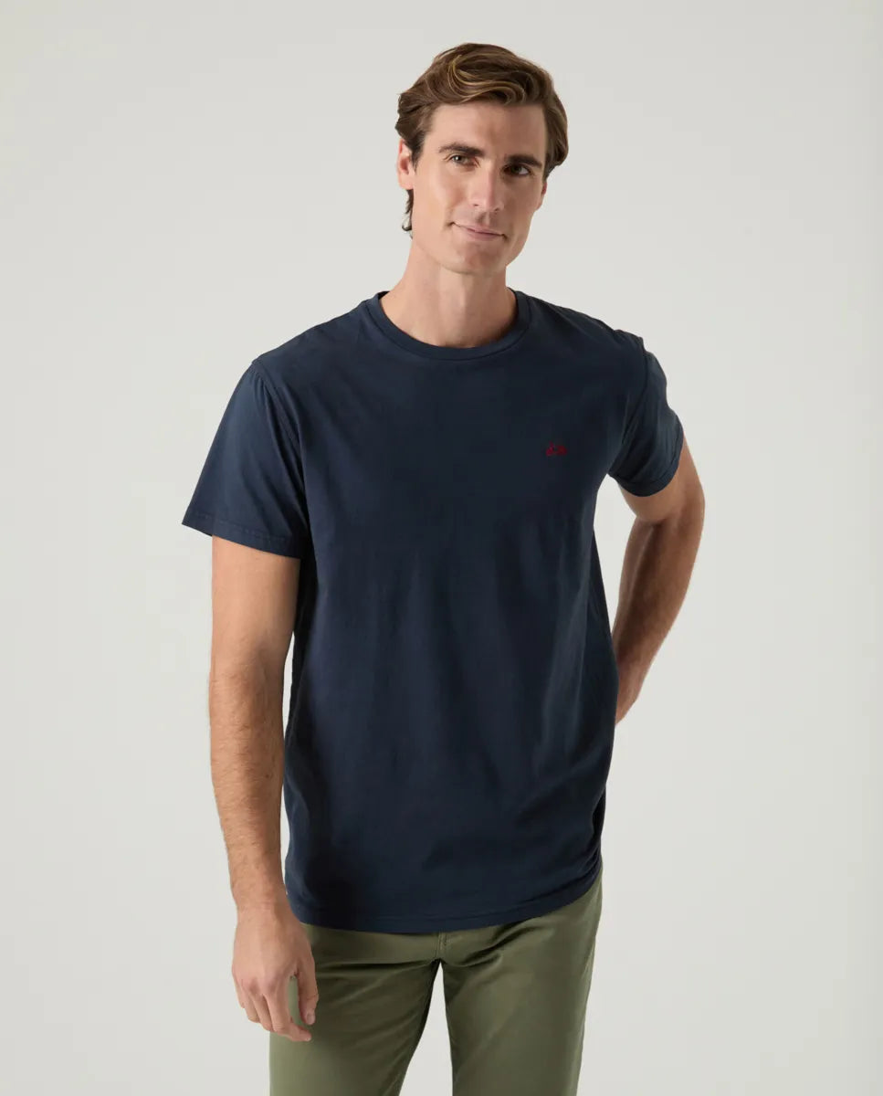 Camiseta Classic Organic Marino | SCOTTA