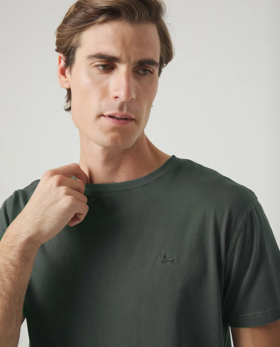 Camiseta Classic Organic Gris Oscuro | SCOTTA