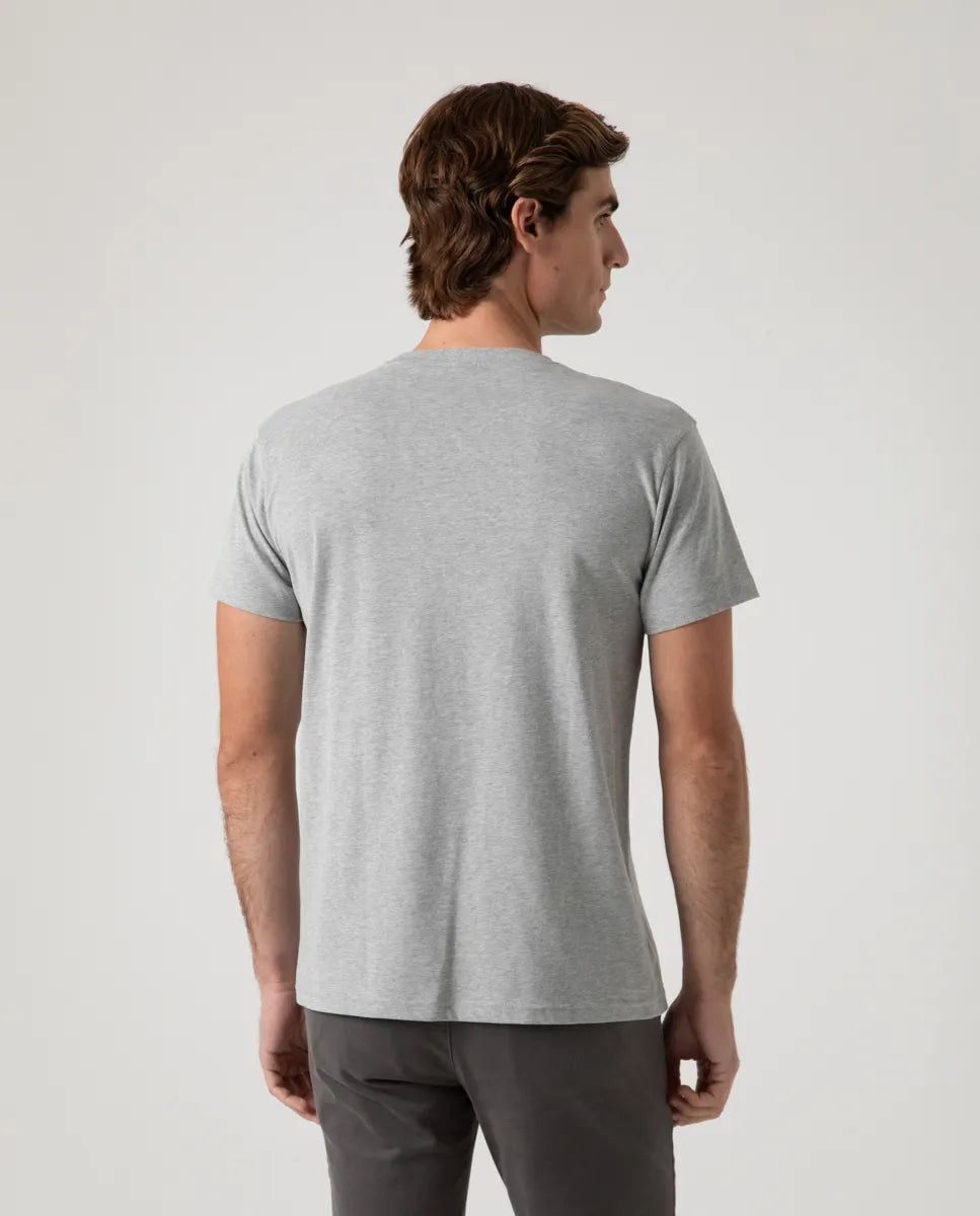 Camiseta logo frontal gris | SCOTTA