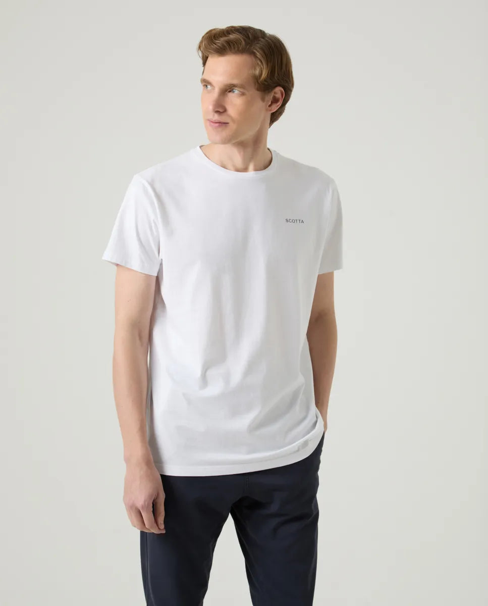 Camiseta Logo Espalda Blanco | SCOTTA