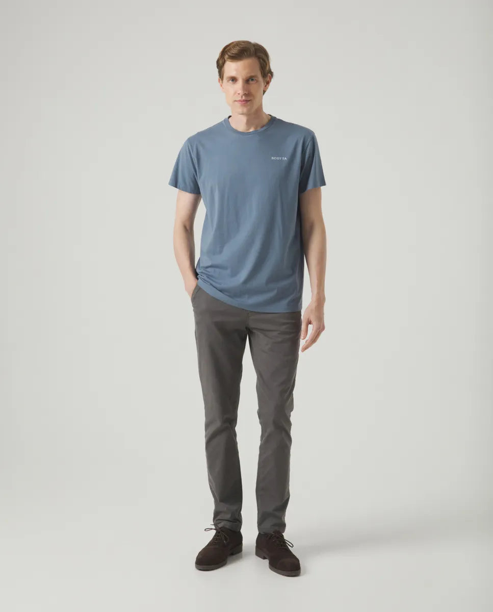 Camiseta Logo Espalda Denim | SCOTTA
