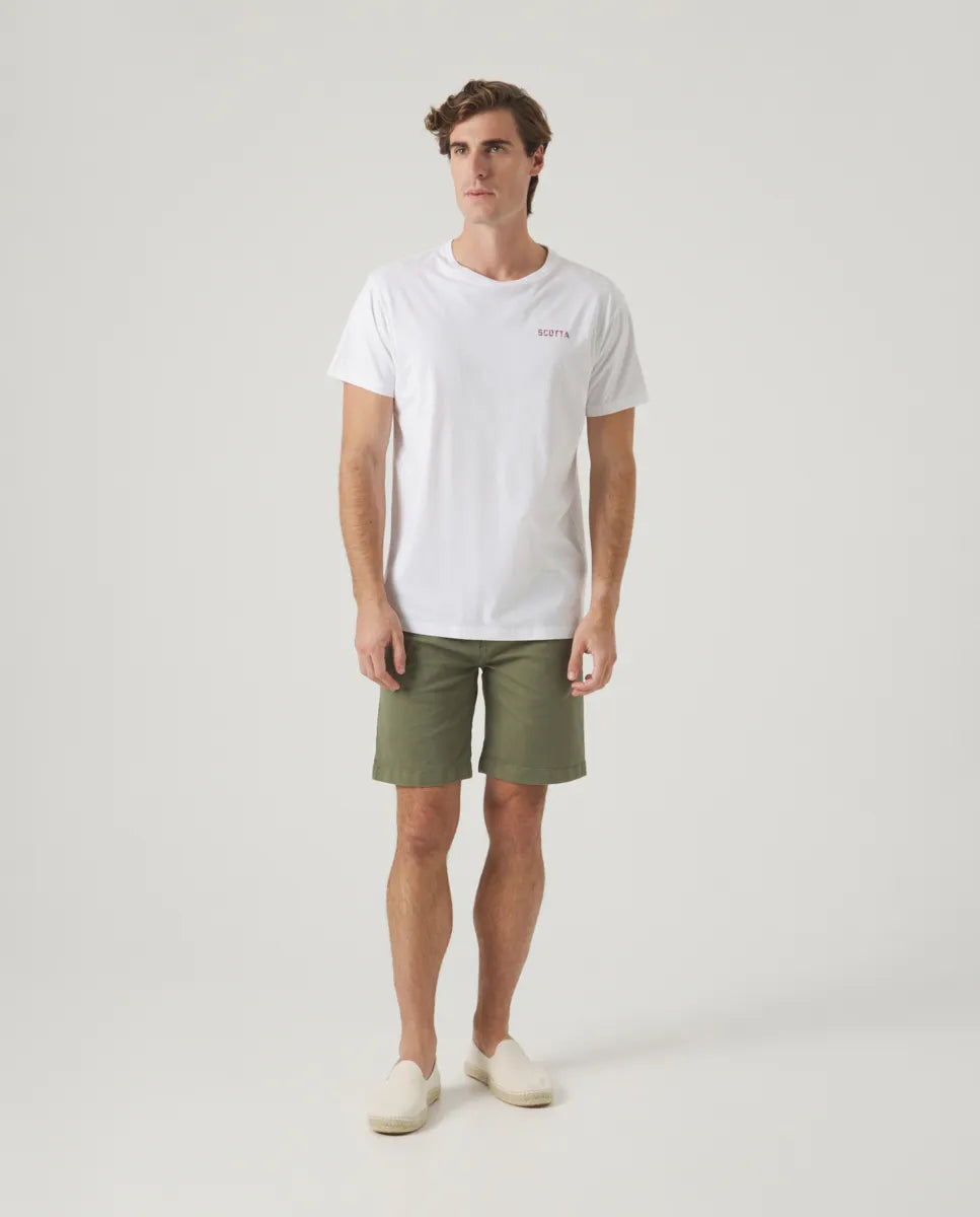 Camiseta Ikat Moto Blanco | SCOTTA