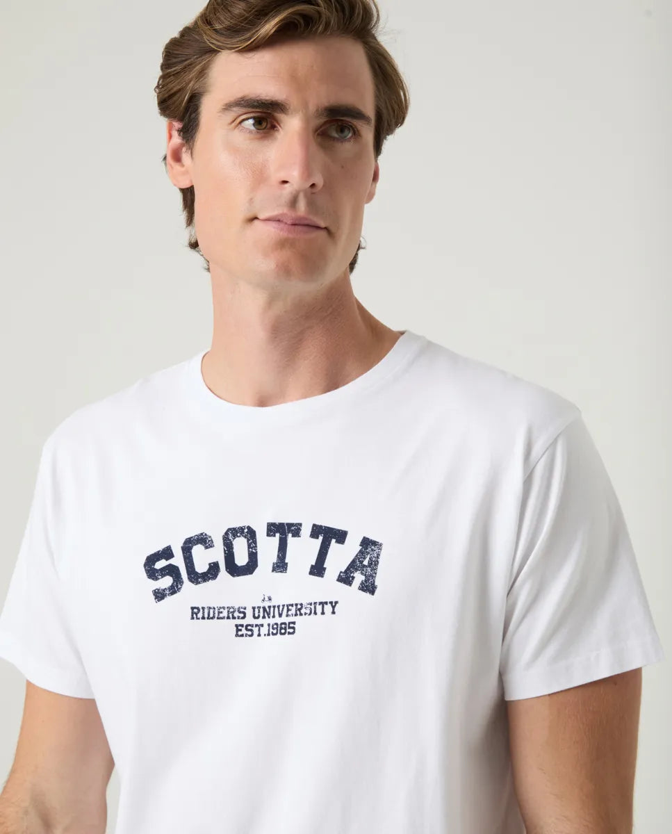 Camiseta Scotta university blanco | SCOTTA