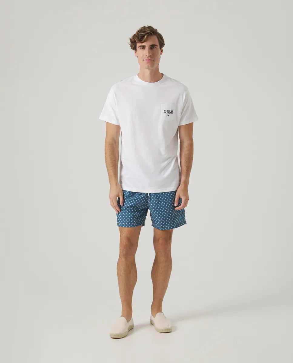 Camiseta Animal Pocket Blanco | SCOTTA