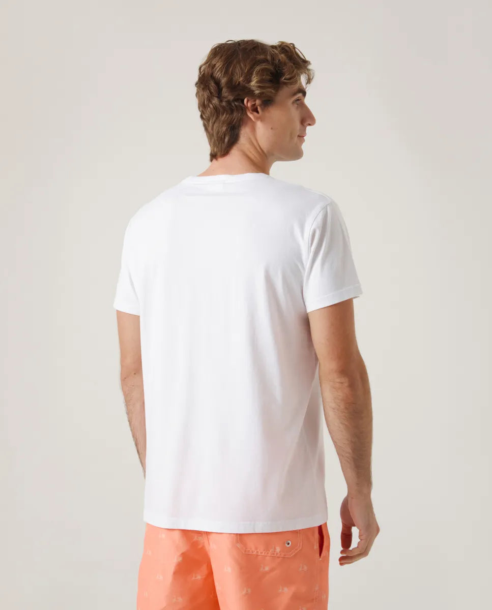 Camiseta Moto Girl Blanco | SCOTTA