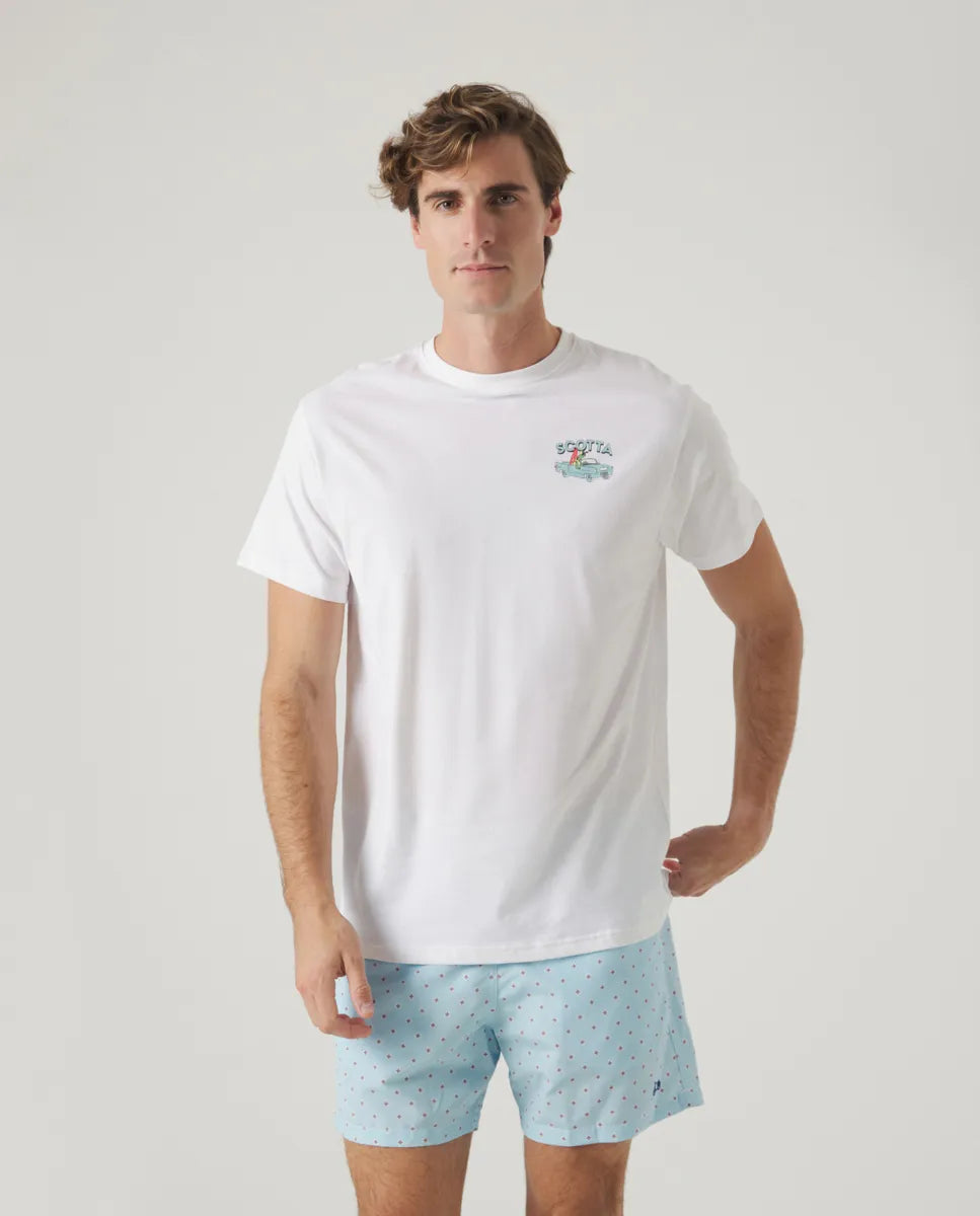 Camiseta Turtle Blanco | SCOTTA