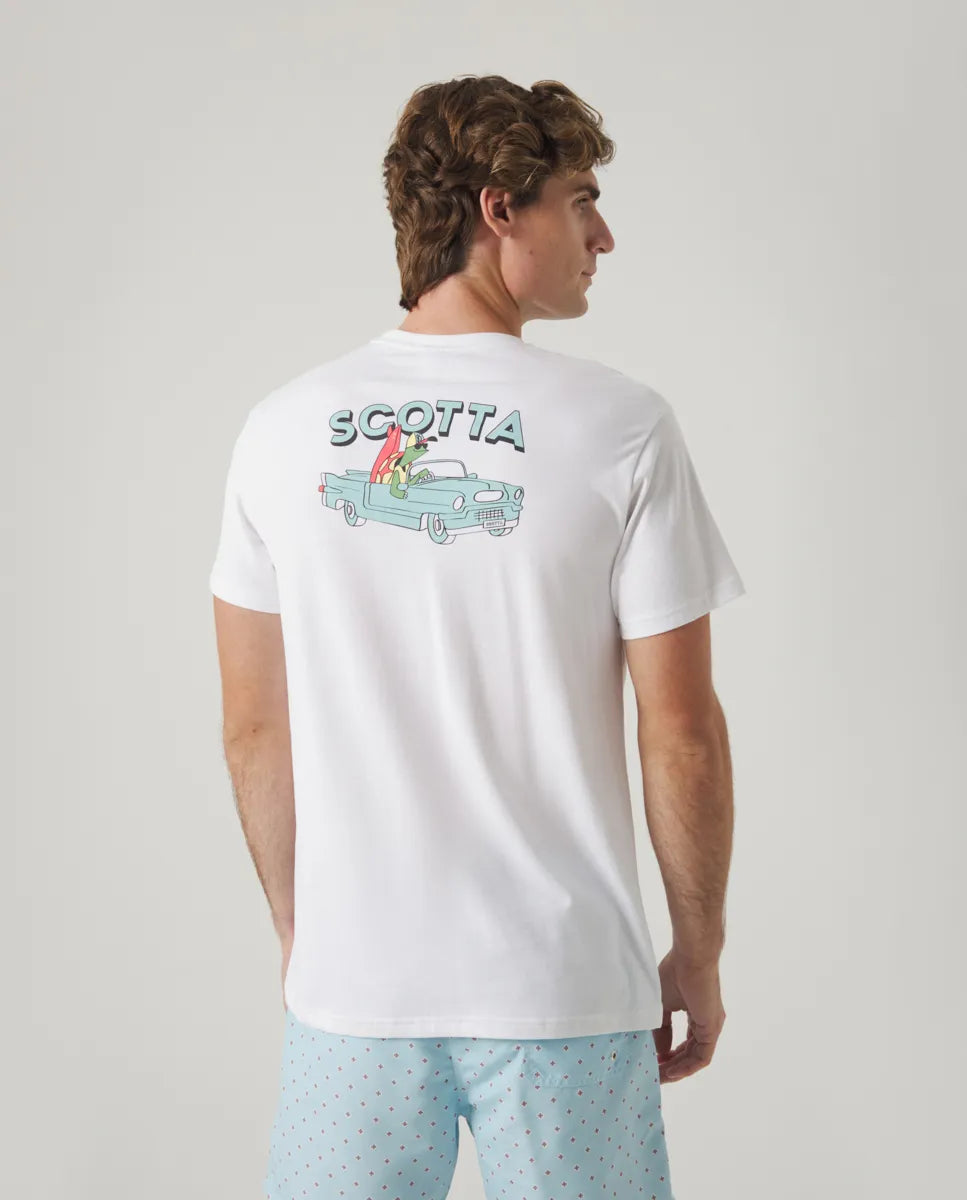 Camiseta Turtle Blanco | SCOTTA