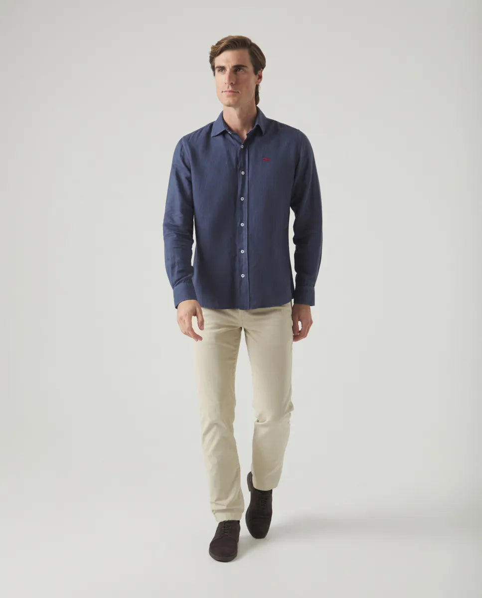 Camisa lissome li-co marino | SCOTTA