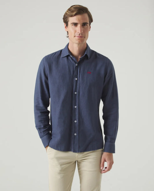 Camisa lissome li-co marino | SCOTTA