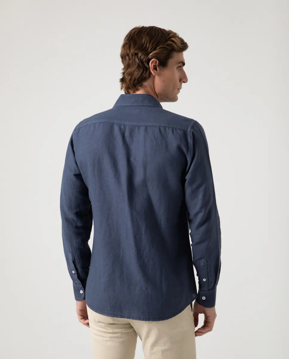 Camisa lissome li-co marino | SCOTTA
