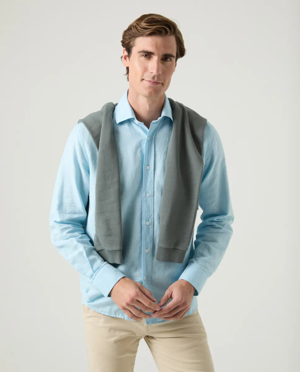 Camisa lissome li-co celeste | SCOTTA
