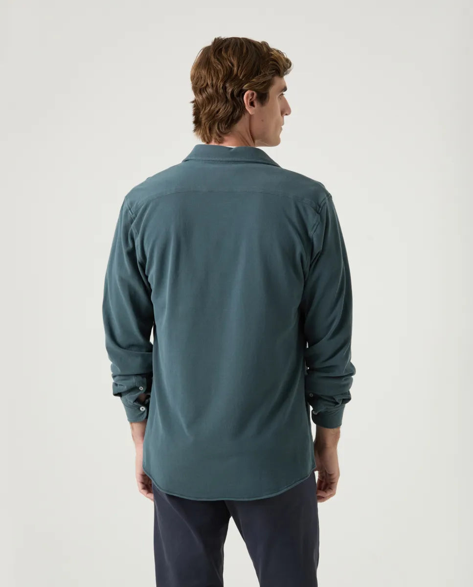 Camisa joy piqué marino | SCOTTA