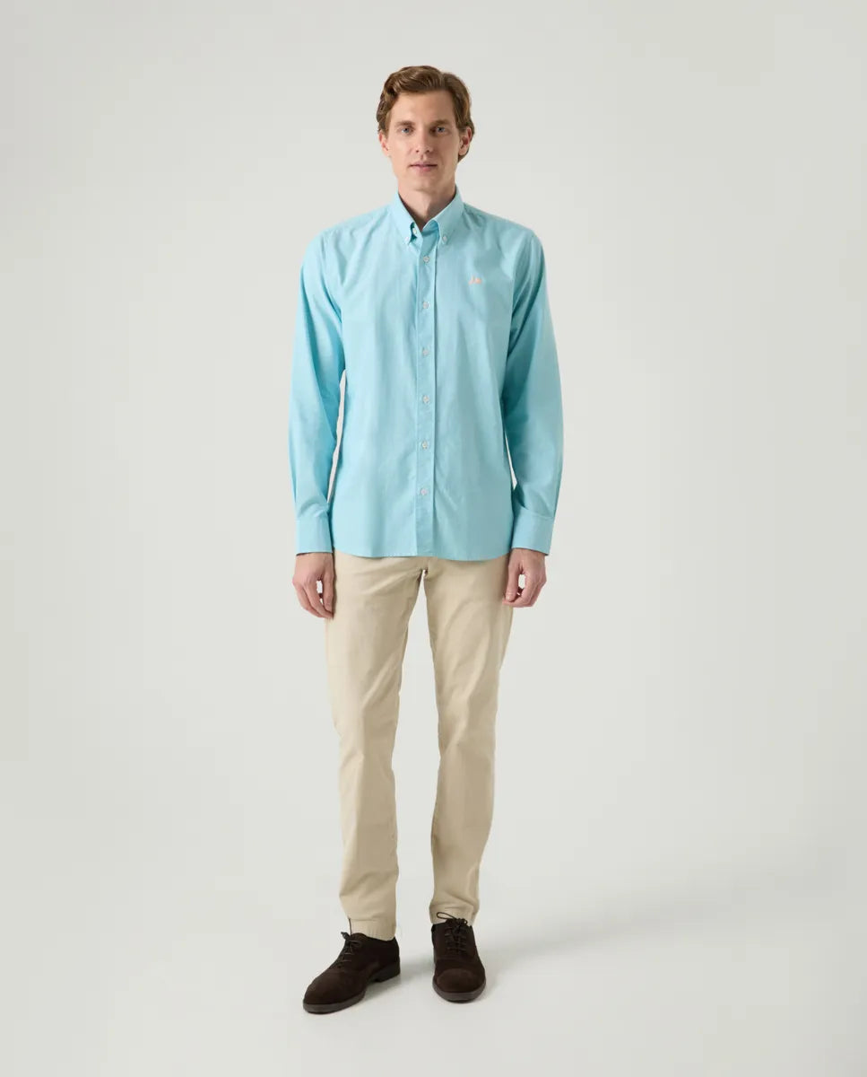 Camisa Oxford Turquesa | SCOTTA