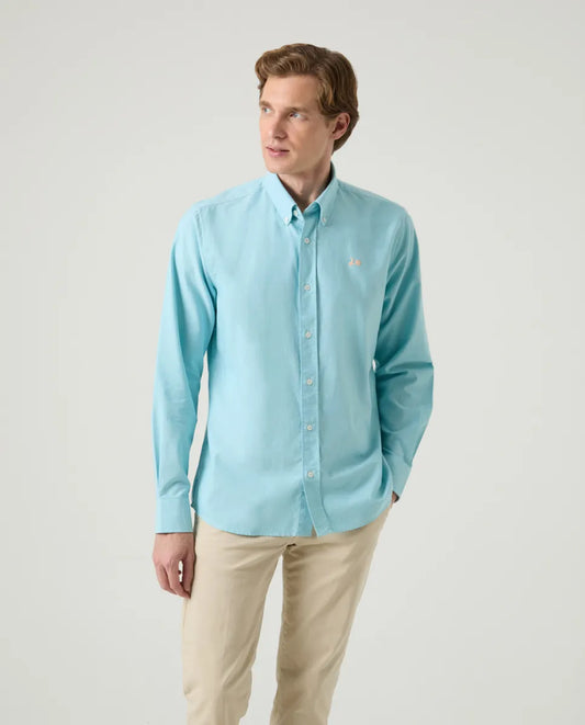 Camisa Oxford Turquesa | SCOTTA