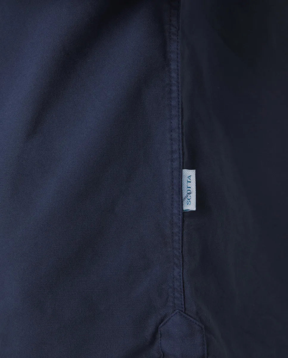 Camisa oxford tintada marino | SCOTTA