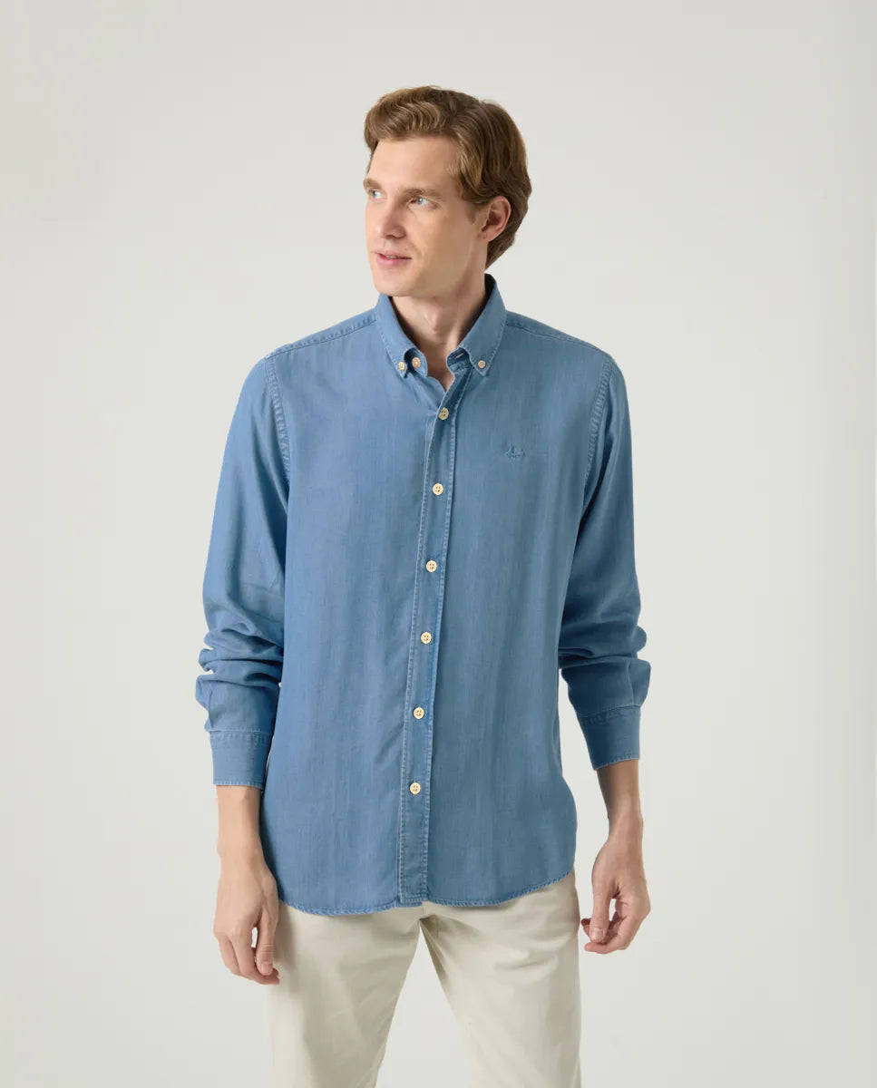 Camisa tencel denim | SCOTTA