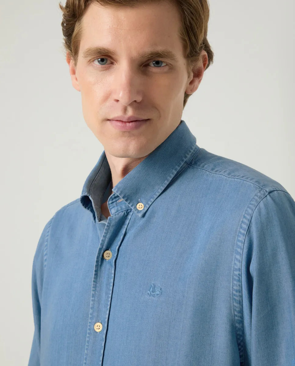 Camisa tencel denim | SCOTTA
