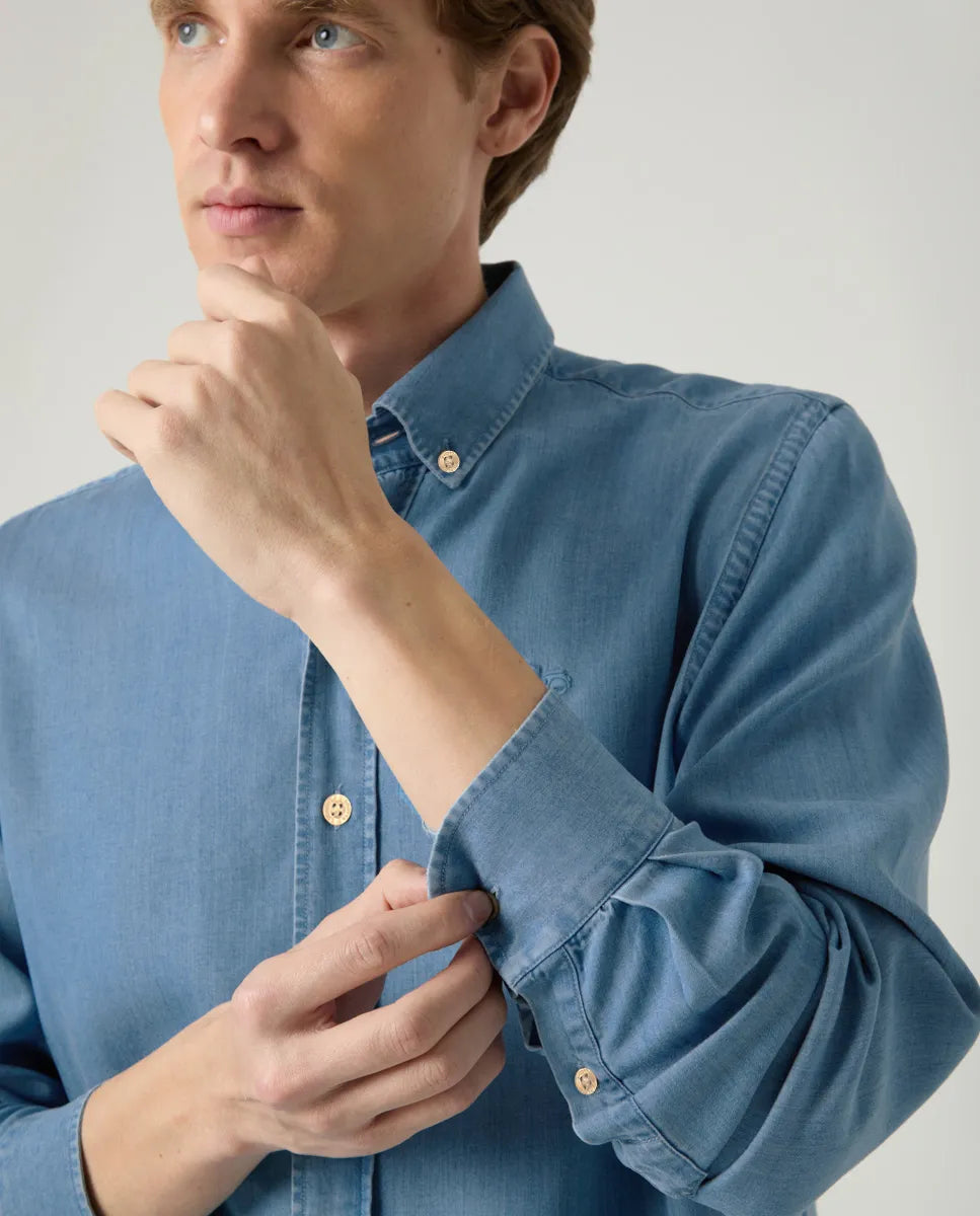 Camisa tencel denim | SCOTTA