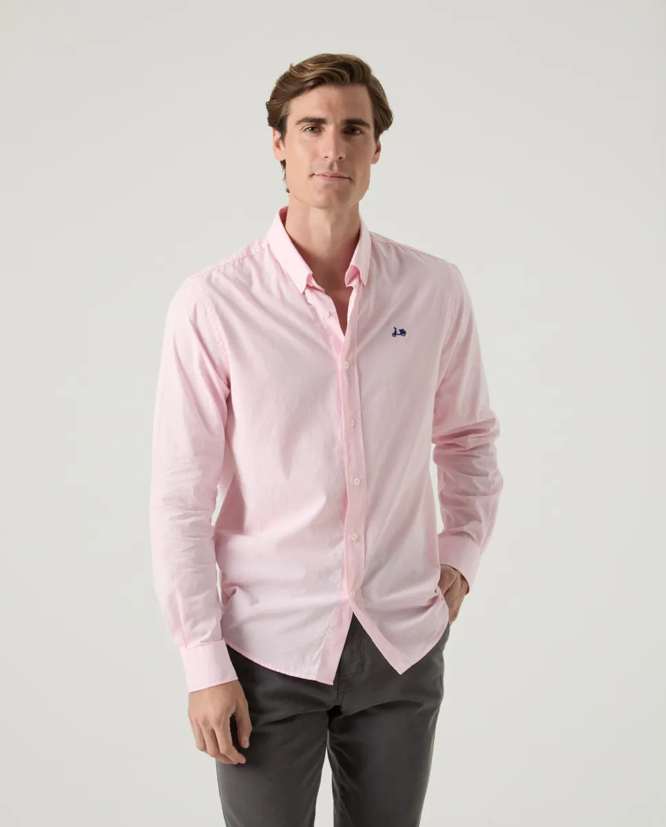 Camisa Vichy Rosa | SCOTTA