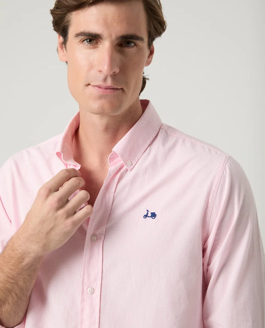 Camisa Vichy Rosa | SCOTTA