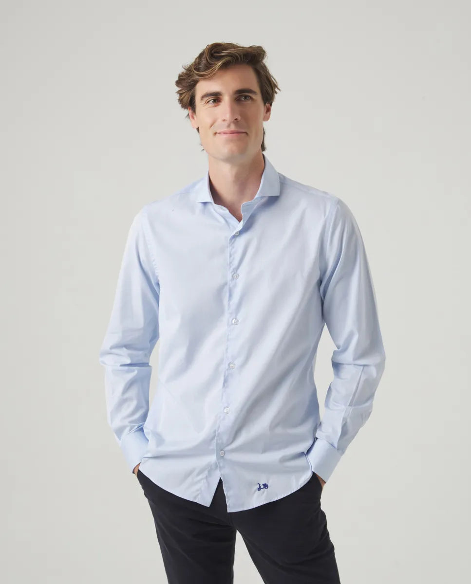 Camisa Classic Celeste | SCOTTA