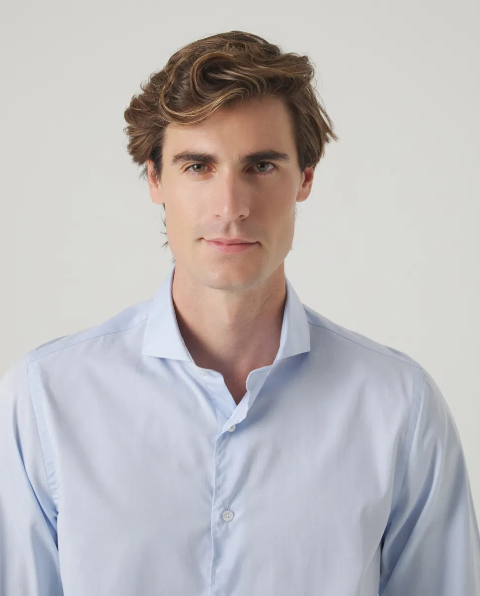 Camisa Classic Celeste | SCOTTA