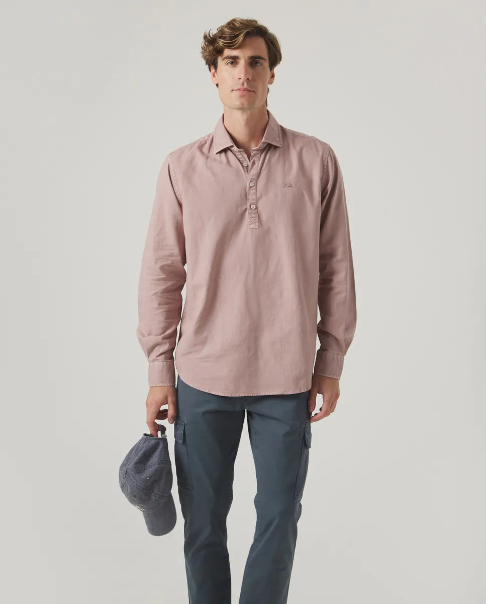 Camisa Polera Lissome Li-Co Burdeos | SCOTTA