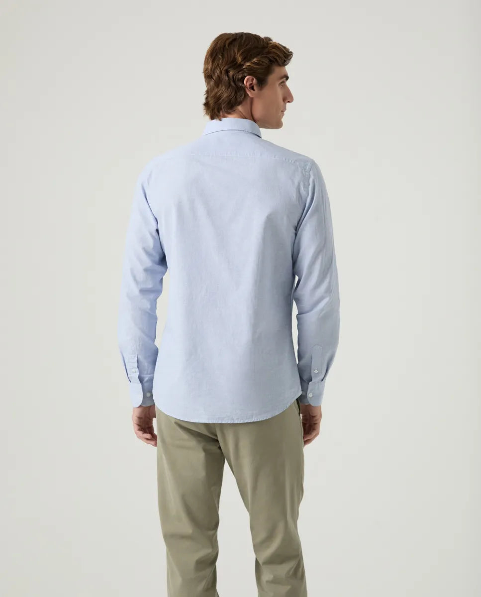 Camisa Mil Cuadros Azul Denim | SCOTTA