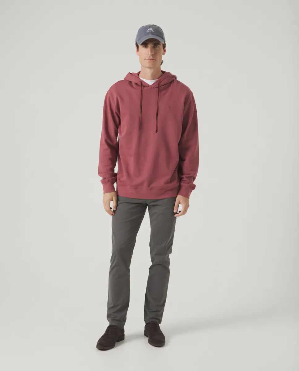 Sudadera hoodie burdeos | SCOTTA