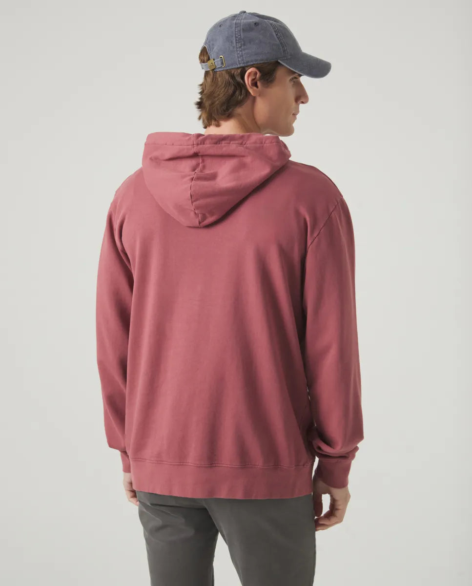 Sudadera hoodie burdeos | SCOTTA