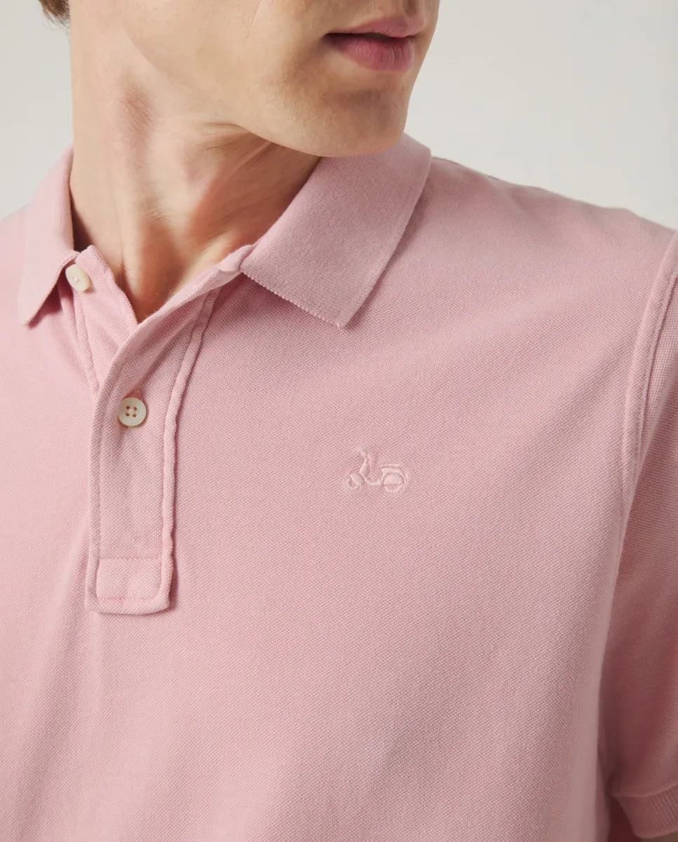 Polo Garment Rosa Palo | SCOTTA