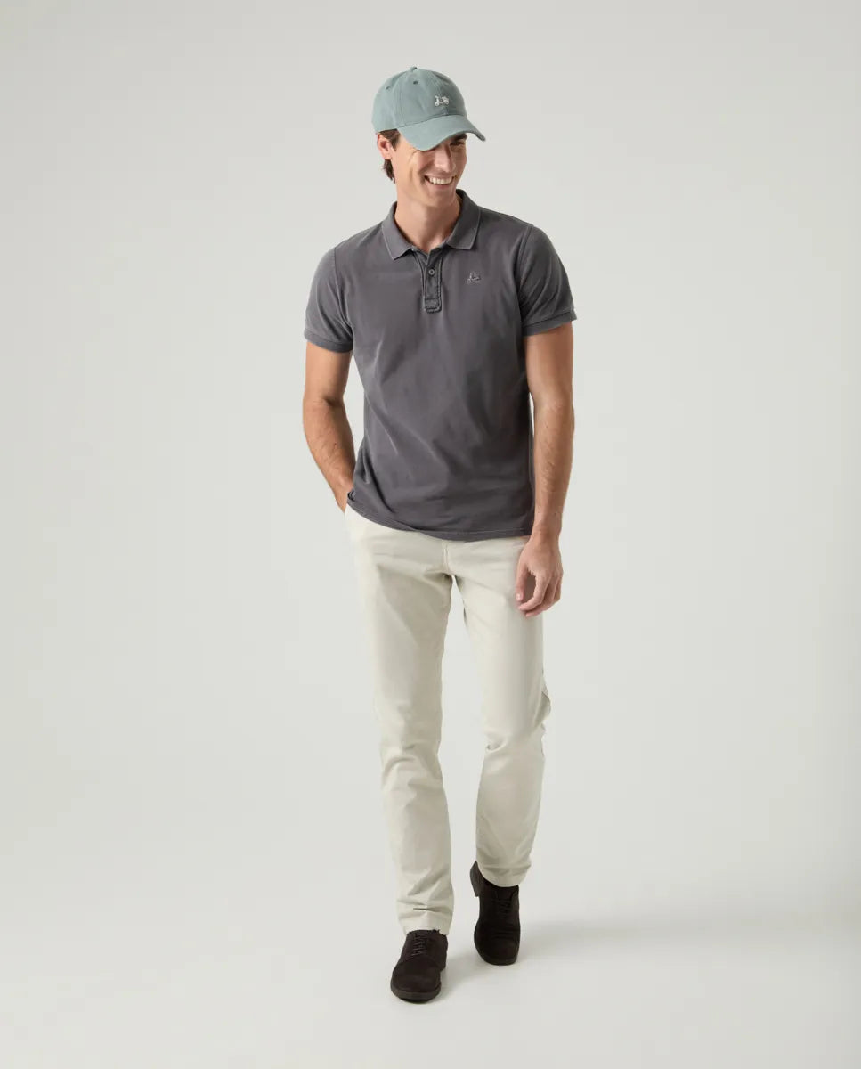 Polo Garment Negro | SCOTTA