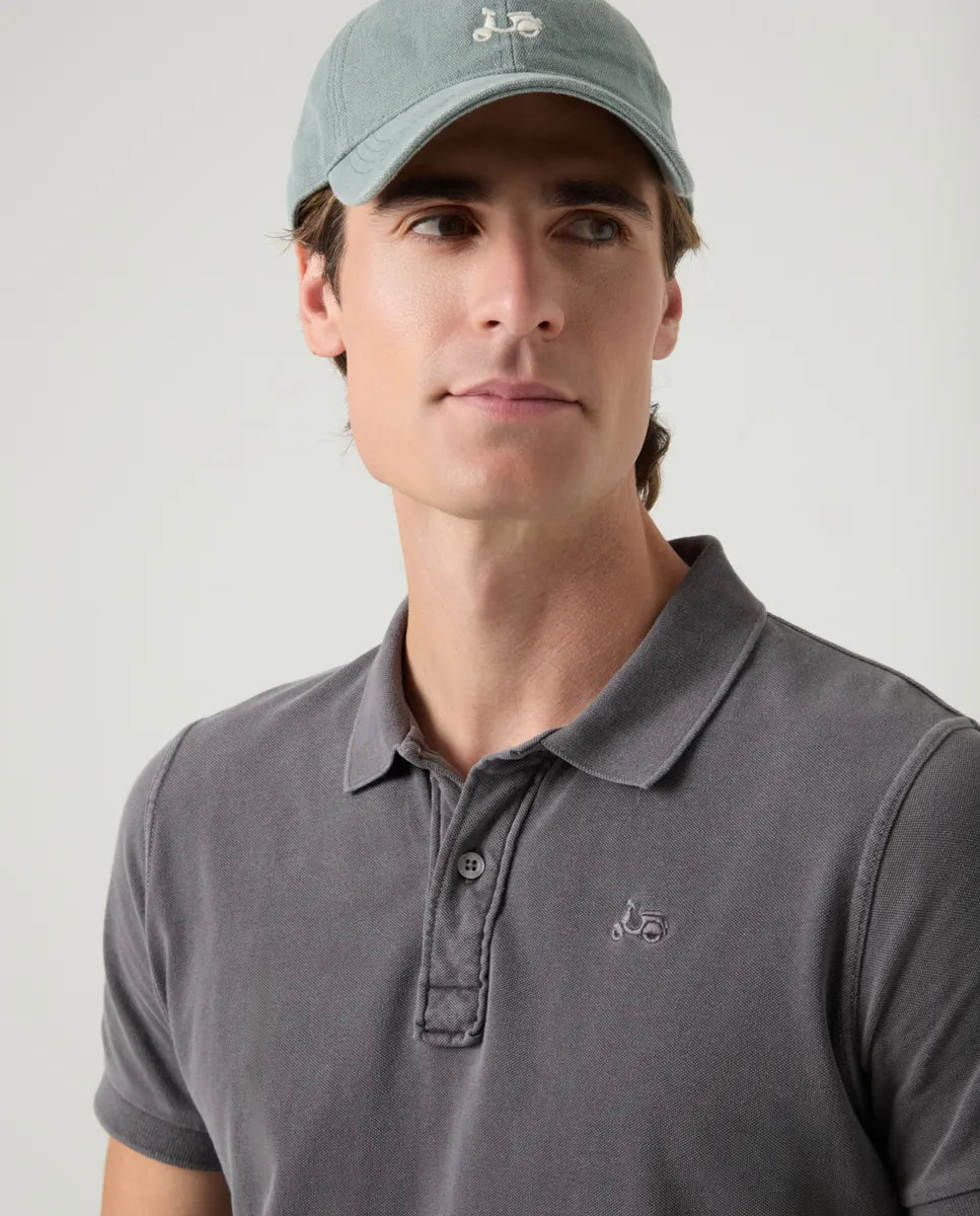 Polo Garment Negro | SCOTTA