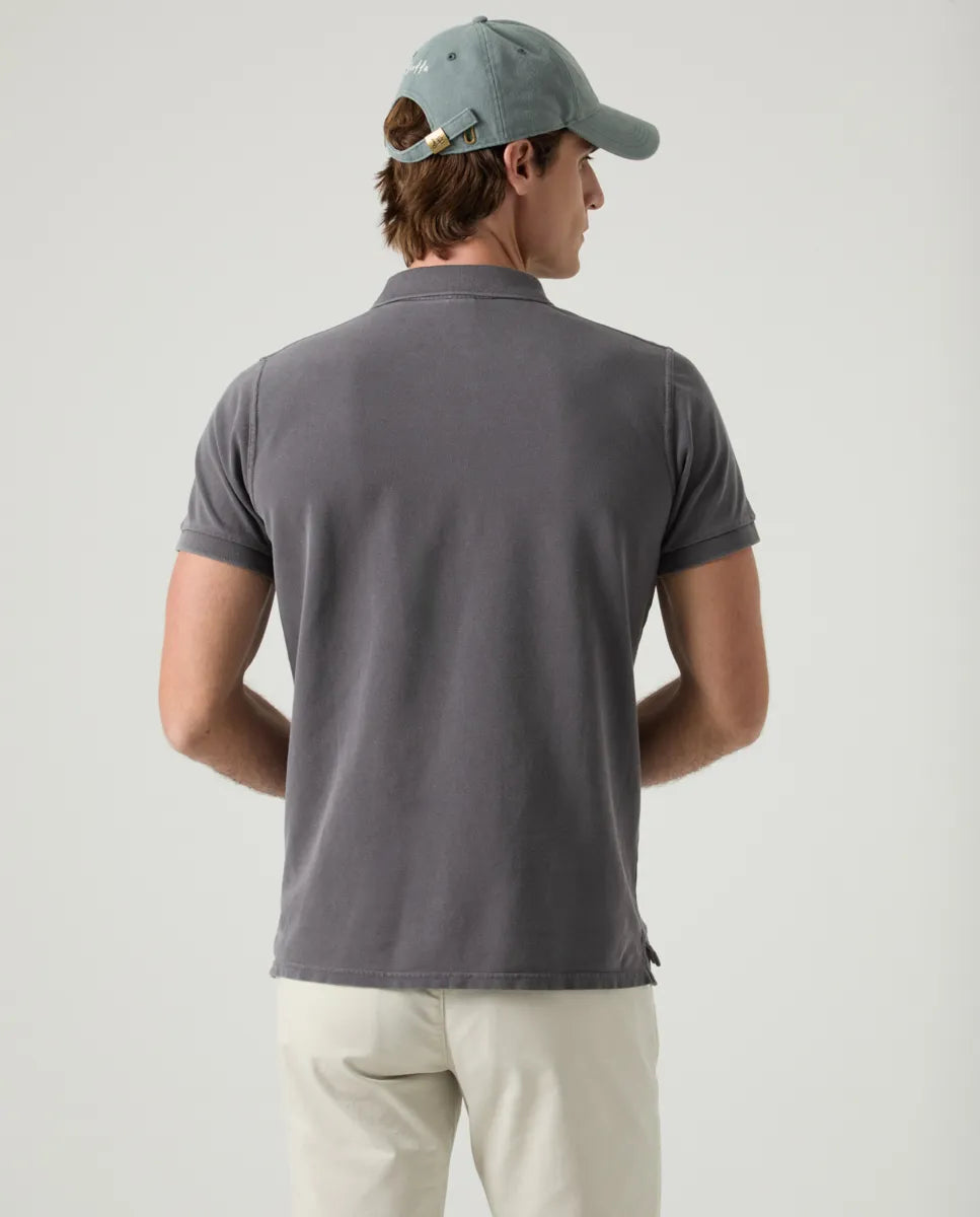 Polo Garment Negro | SCOTTA