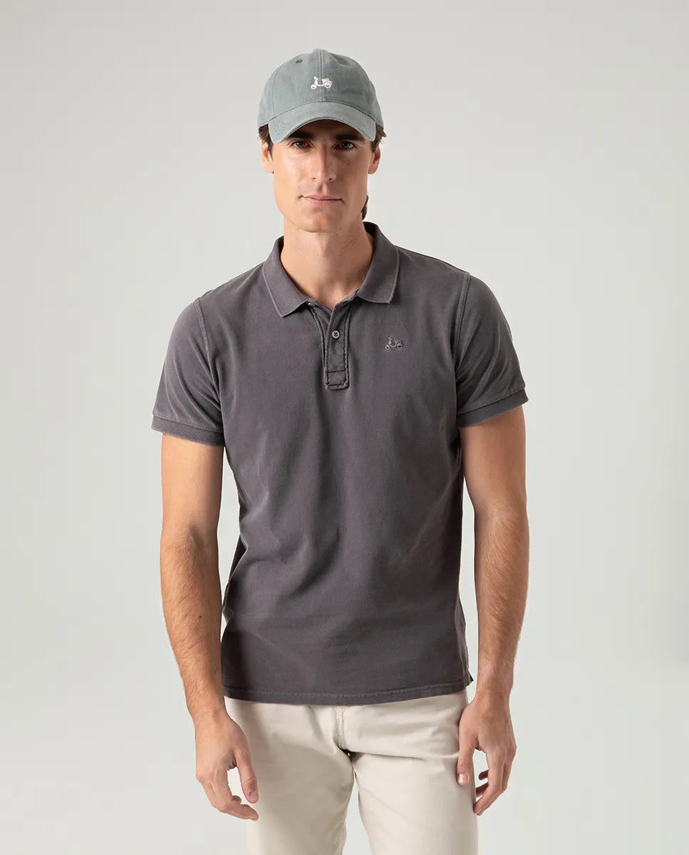 Polo Garment Negro | SCOTTA