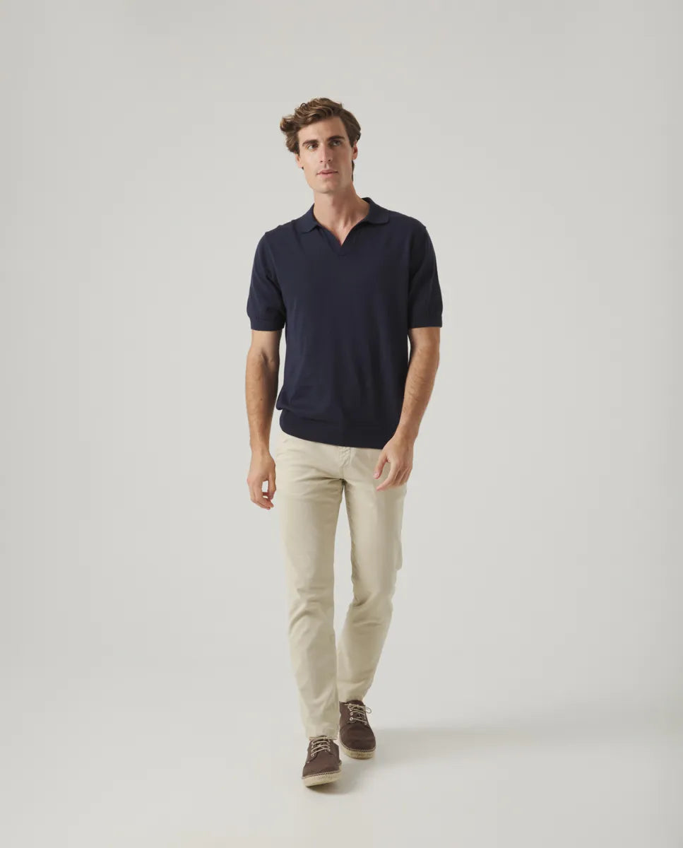 Polo Tricot Marino | SCOTTA