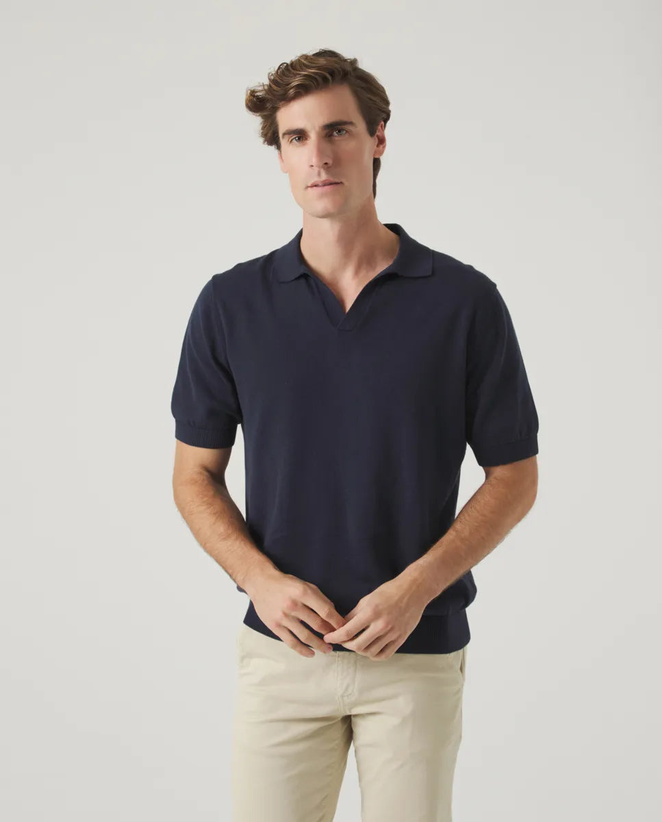 Polo Tricot Marino | SCOTTA