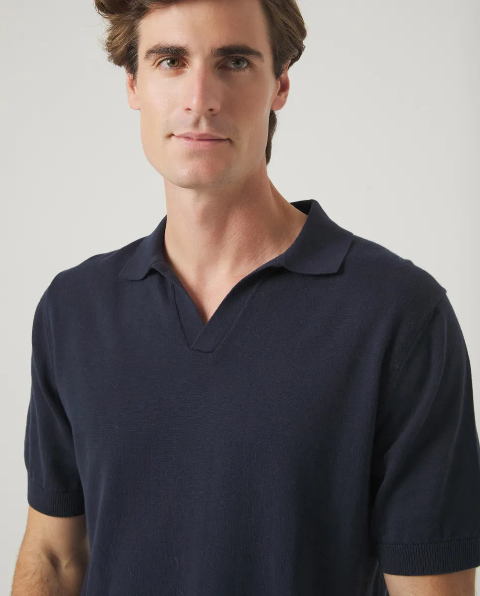Polo Tricot Marino | SCOTTA