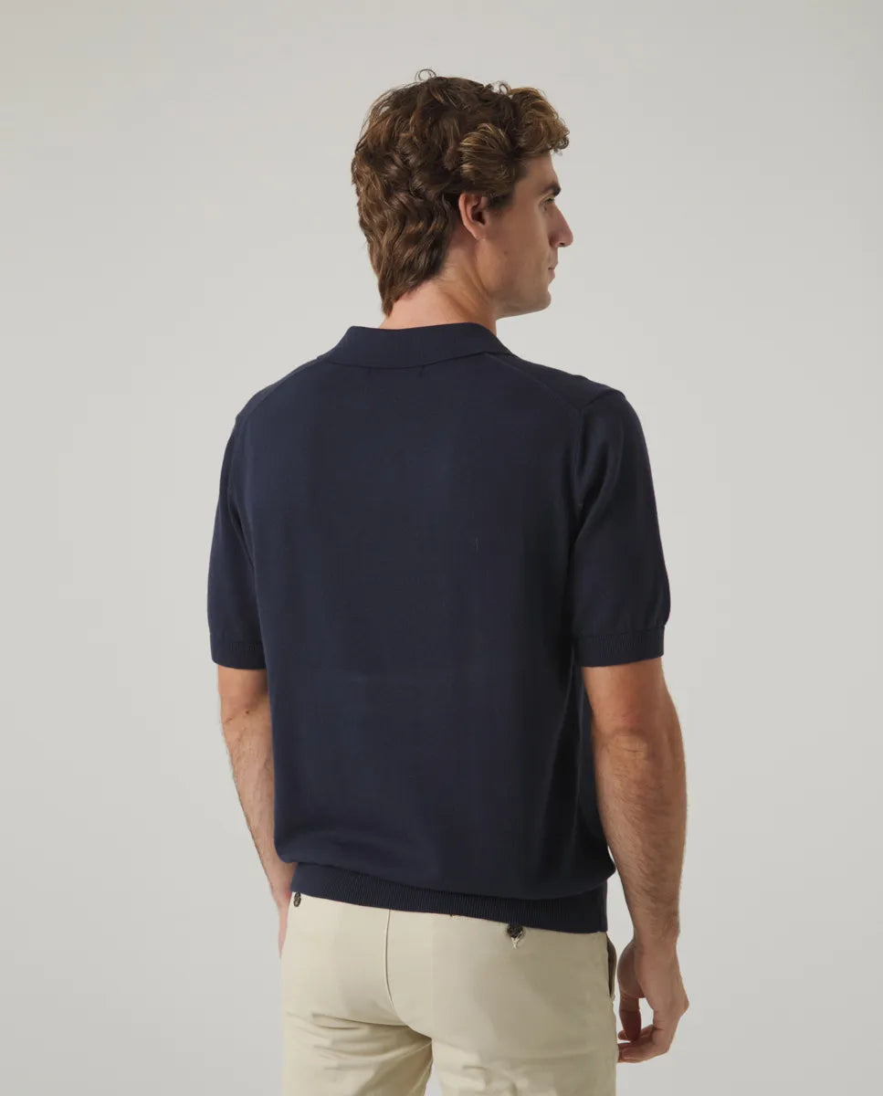 Polo Tricot Marino | SCOTTA