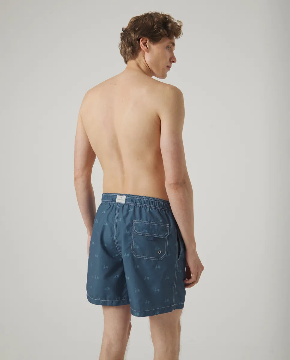 Bañador Logo Denim | SCOTTA