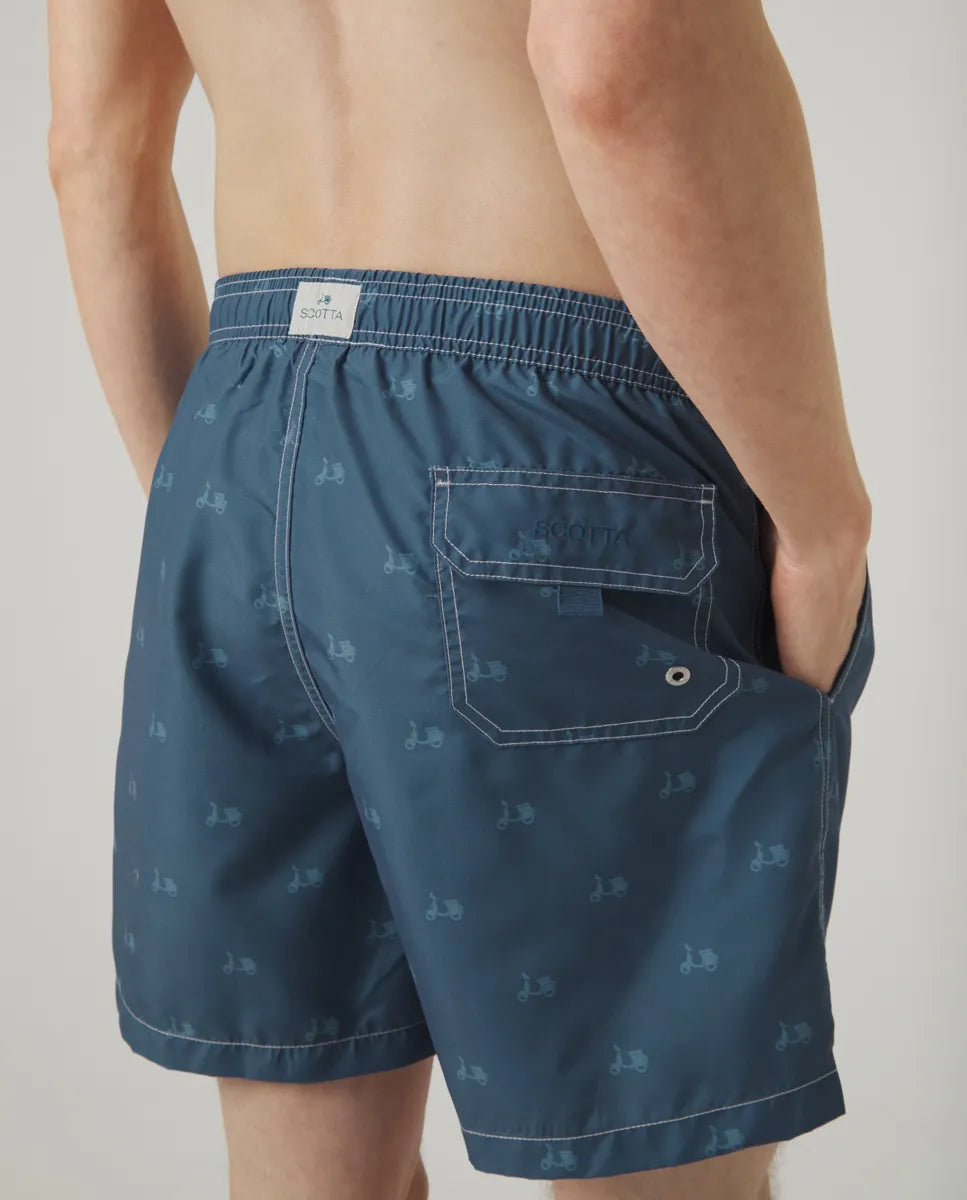 Bañador Logo Denim | SCOTTA