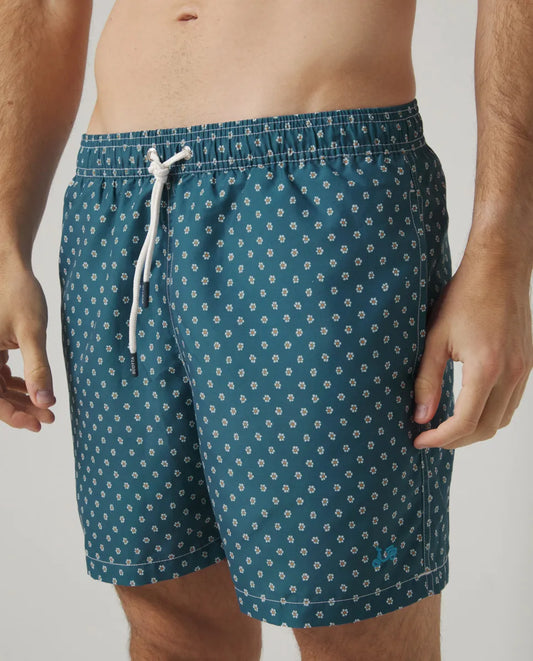 Bañador Flowers Classic Marino | SCOTTA