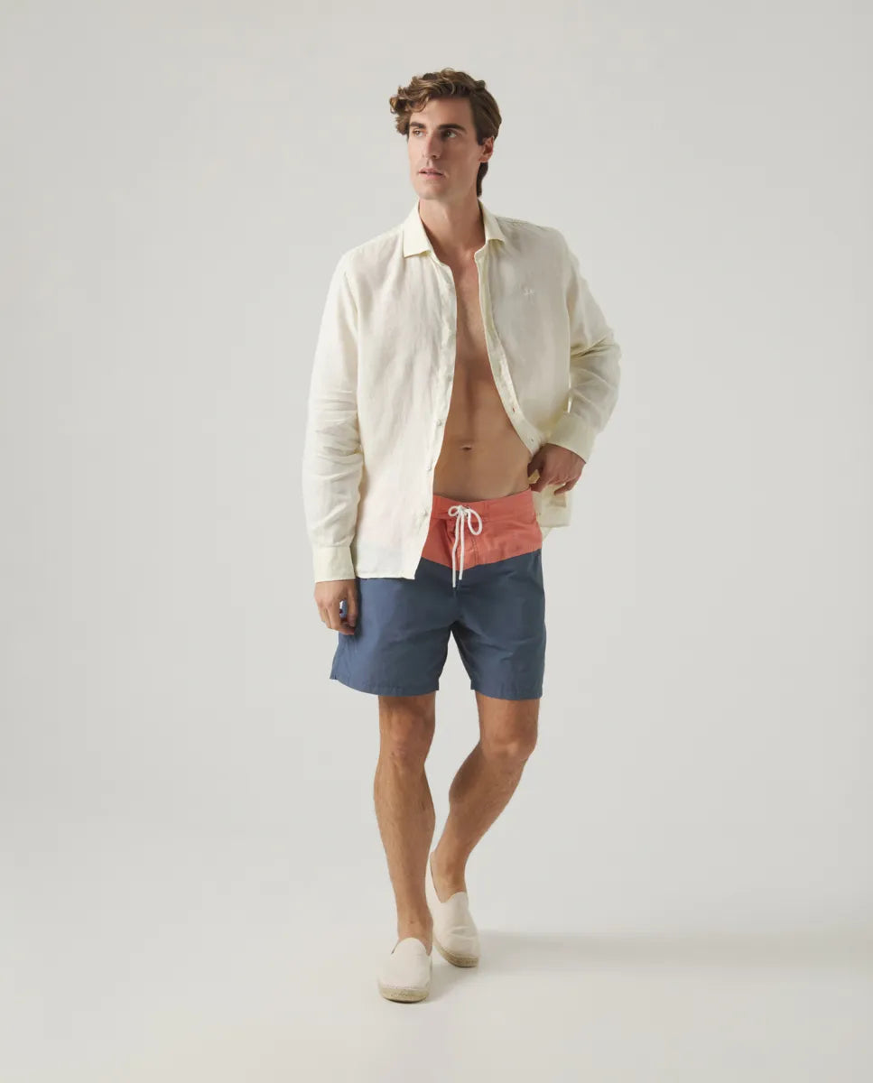 Bañador stripes denim | SCOTTA