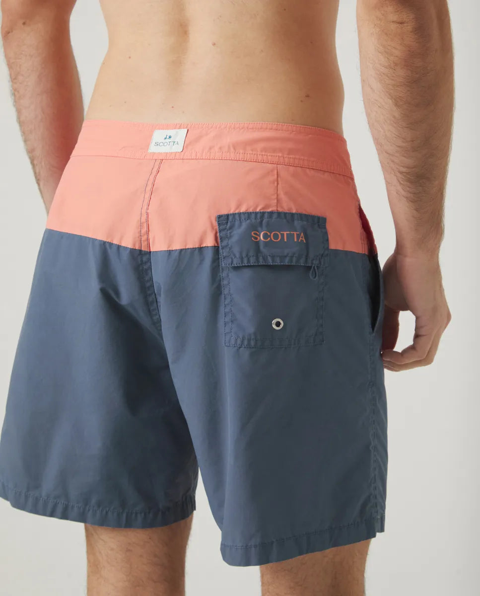 Bañador stripes denim | SCOTTA